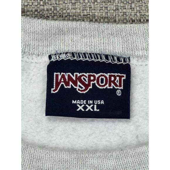 Vintage UCLA Bruins Sweatshirt Sz 2XL Gray NCAA Crewneck Pullover JanSport USA - Picture 9 of 11